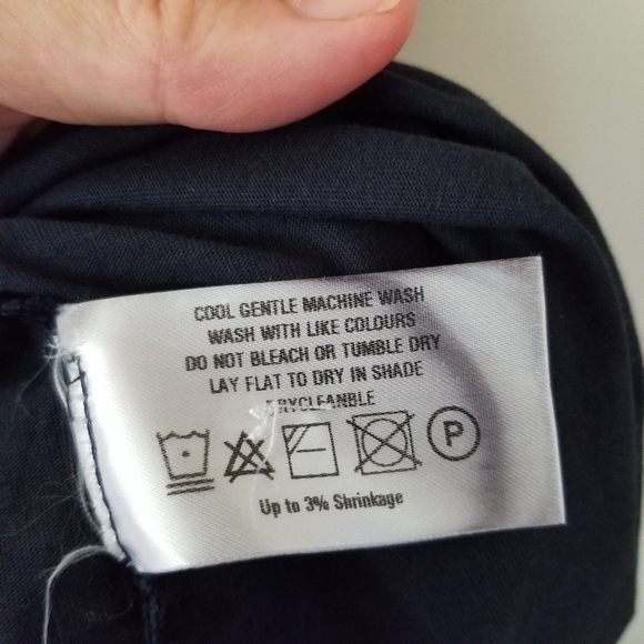 Maggie Marilyn Long Sleeve Button Cuff Tee Designer Size Small Unisex - Picture 10 of 10